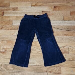 Girls velvet pants